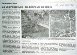 Article Ouest france Pollution